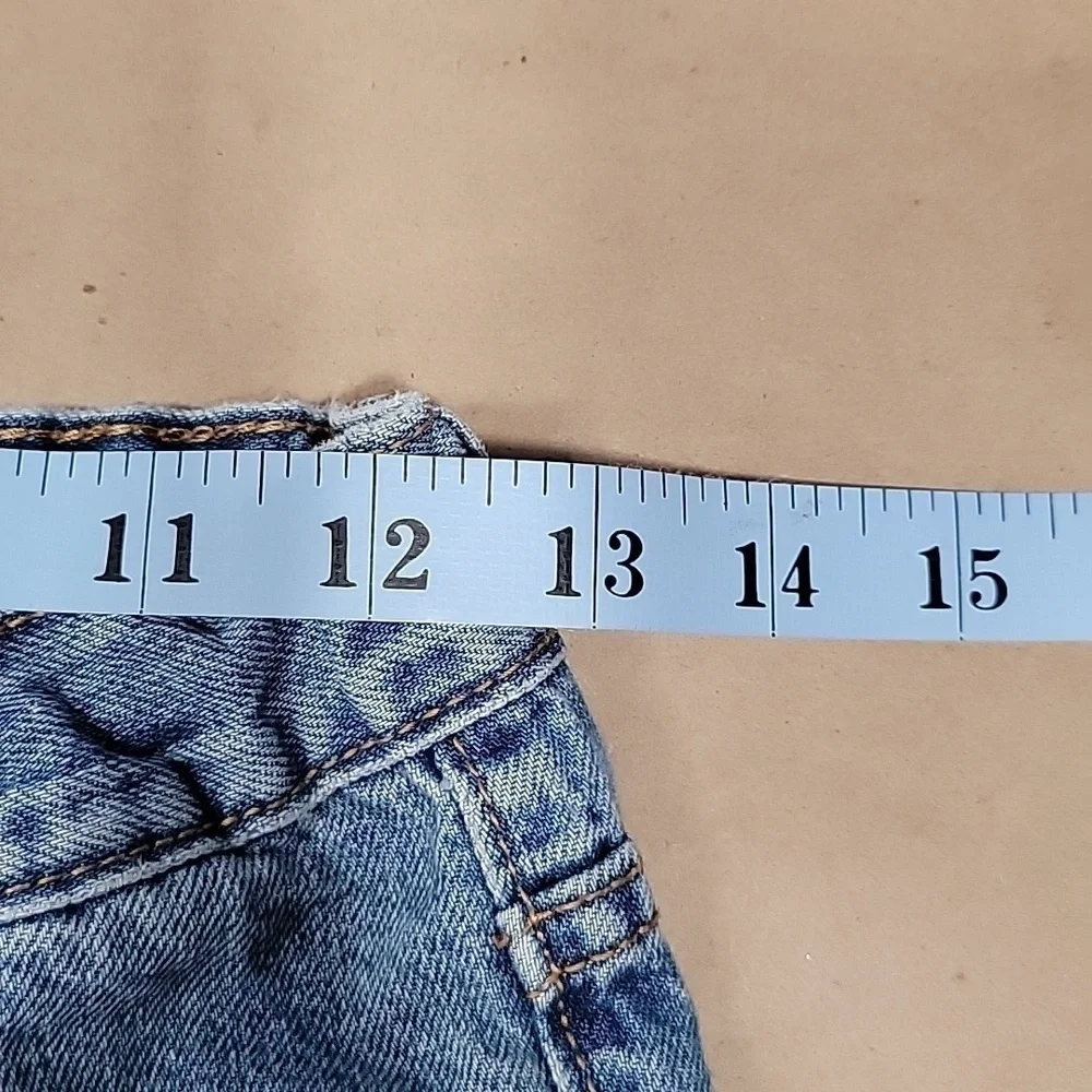 Old Navy, Size 12 Standard, Med Wash, Straight Leg Jeans, Excellent Used Cond.